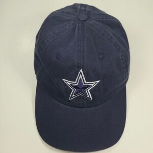 Reebok Dallas Cowboys Hat Navy Blue NFL Star Logo Adjustable Dad Cap One Size